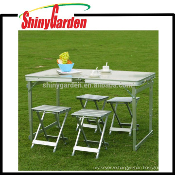 Outdoor Folding Camp Picnic Table with 4 Seats